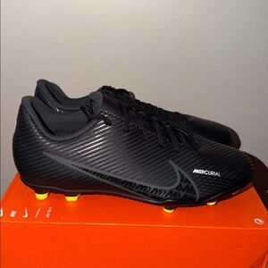 Nike Mercurial Vapor 15 Club FG MG 'Shadow Pack' DJ5958-001 GS Size 6Y
